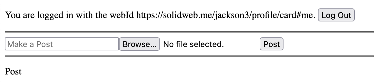 Your site when in out after completing step 4.